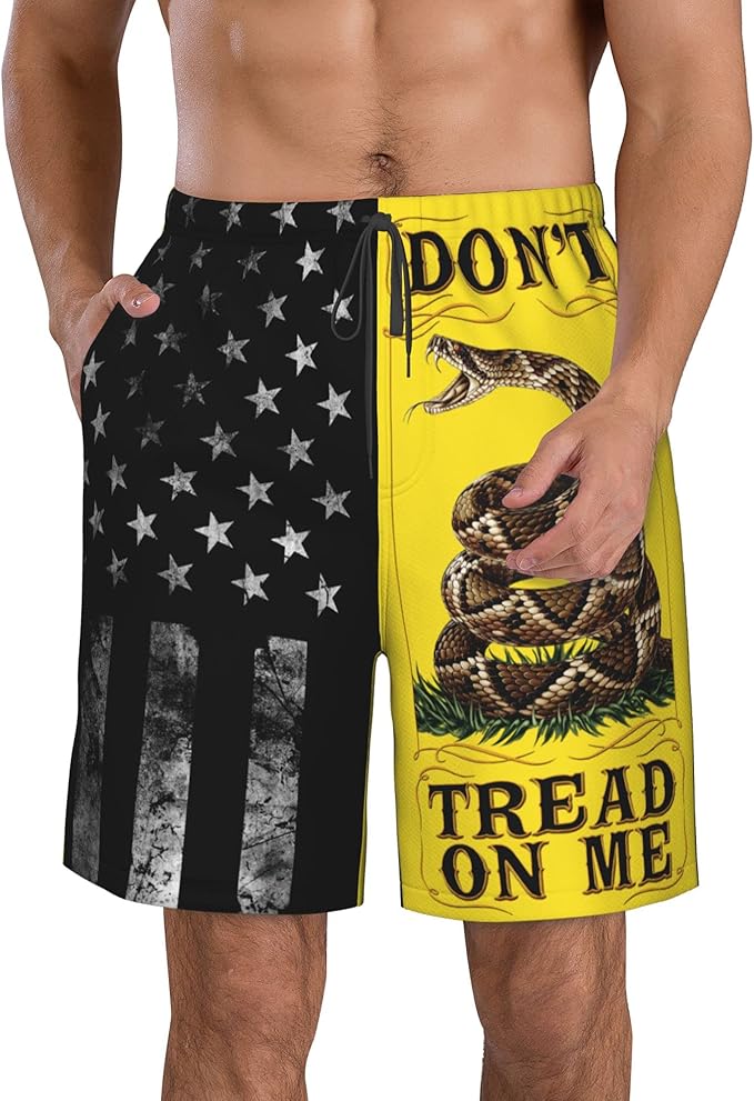Mens Swim Trunks Quick Dry Board Shorts with Mesh Lining, Breathable Surf Beach Shorts Swimwear Bathing Suits