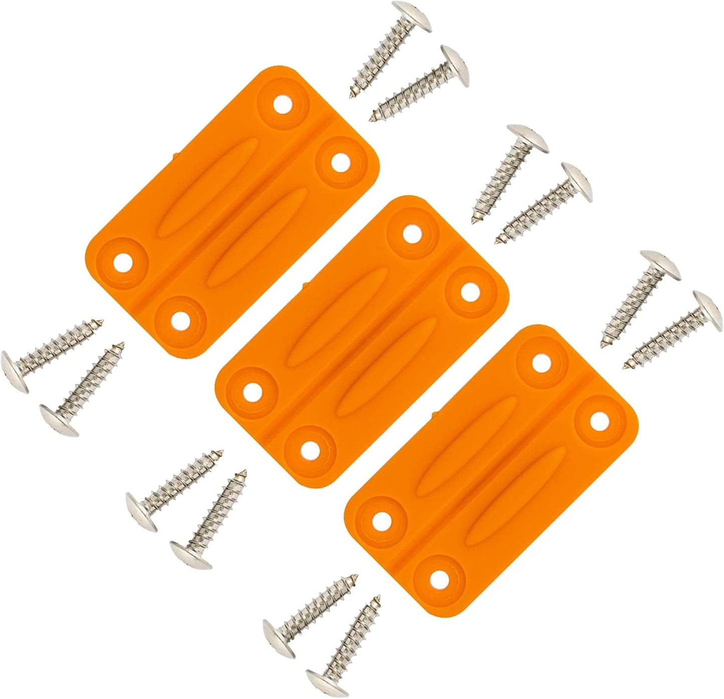 NeverBreak Parts - 3 Pack Igloo Cooler Replacement Hinges, High Strength Igloo Cooler Replacement Parts, Flexible Igloo Cooler Parts