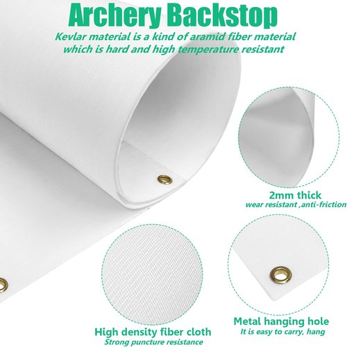 Archery Backstop for Backyard, Heavy Duty Arrow Backstop, Archery Target Backstop (5 * 5ft)