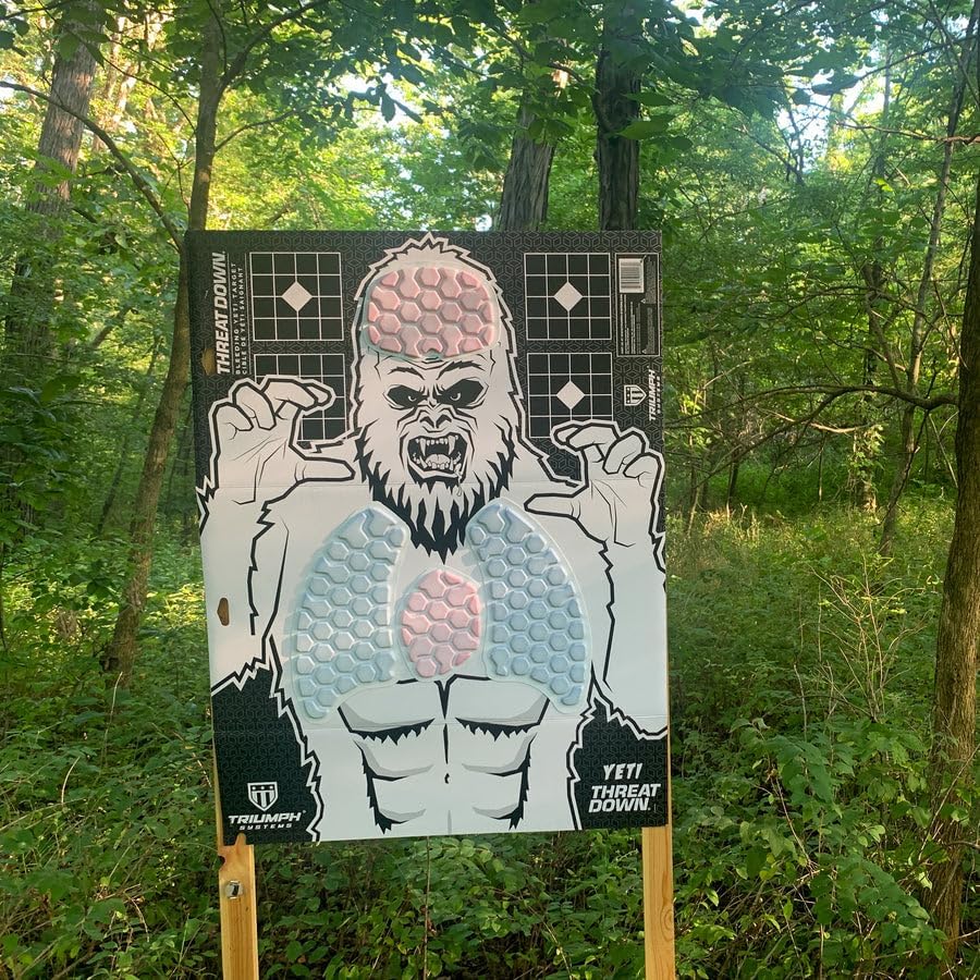 Triumph Systems Threat Down Yeti Reactive Splatter Range Target, 1 Count