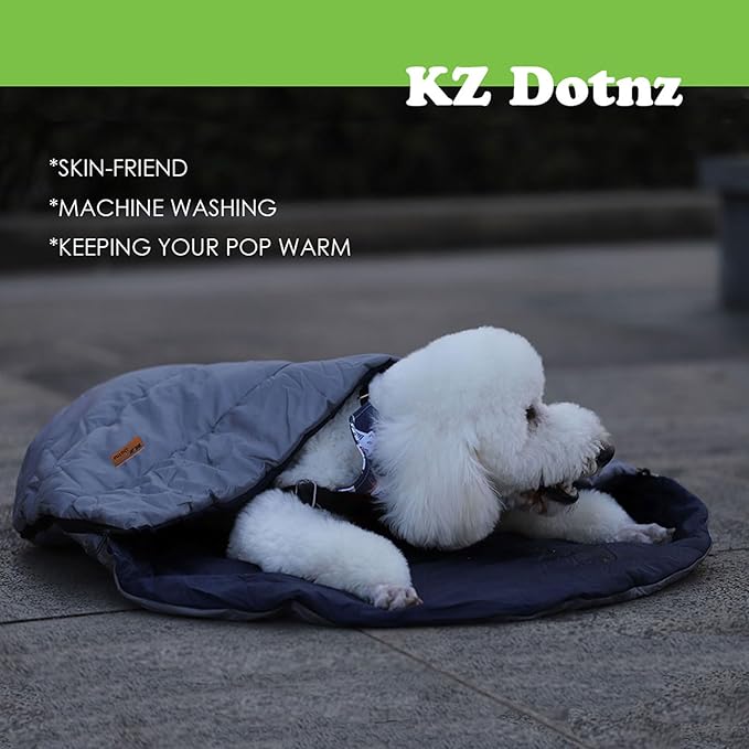 Outdoor Travel Dog Bed, Extra Durable Camping Dog Sleeping Bag, Large Portable Dog Mat, Machine Washable & Foldable,