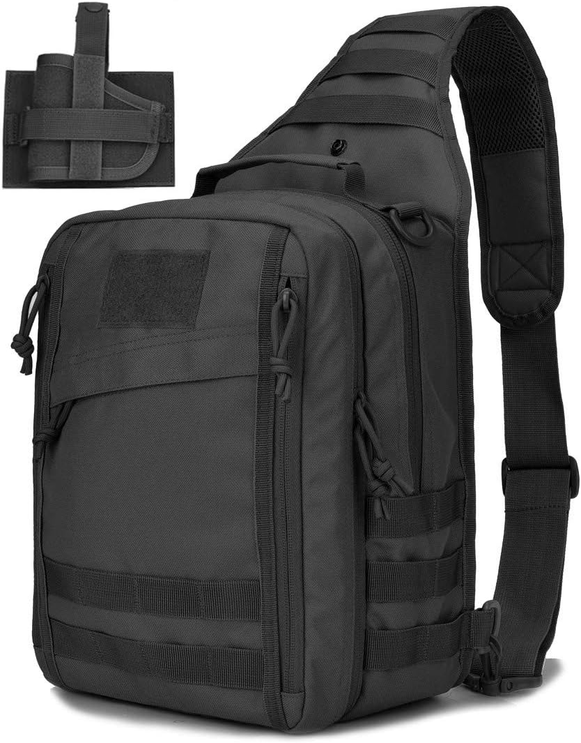 Tactical Sling Bag Pack Military Sling Backpack Assault Range Bag
