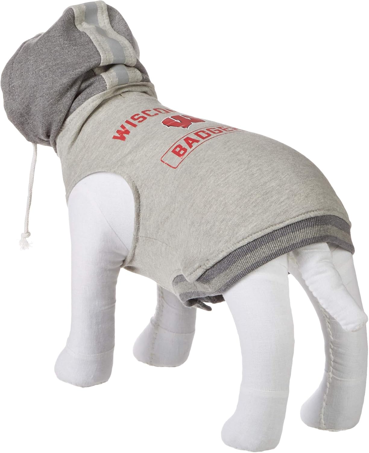 NCAA Wisconsin Badgers LittlearthNCAA Pet Hooded Crewneck Type