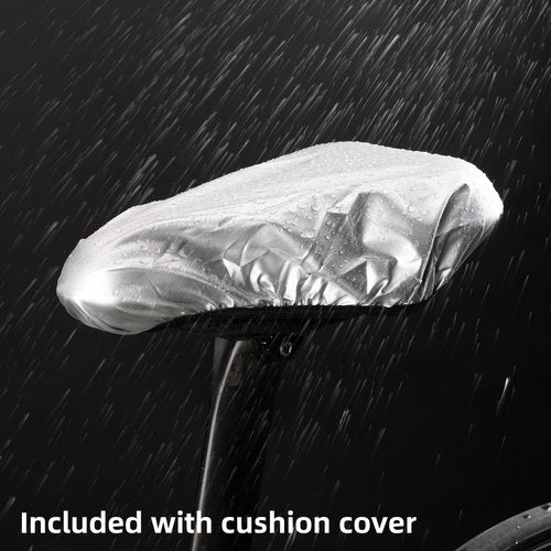 ROCKBROS Bike Seat Cover Cushion Bicycle Seat Cover for Men Women Padded Bike Seat Cover 3D Printing Road Bike Saddle Comfortable and Breathable Water Proof