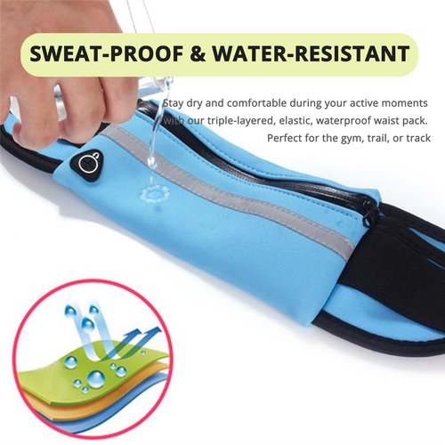 Toutsimple Hydration Running Waist Pack(BLACK)