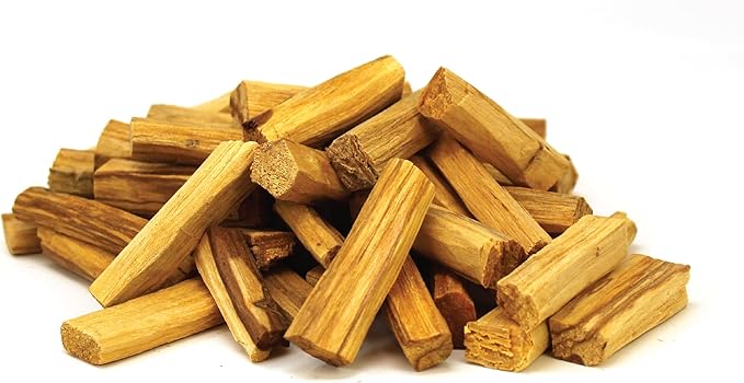 NIRDOSH Palo Santo Incense Sticks Sahumito 100% Natural - 50 Wood Sticks 1,96in - Innovation Organic Incense for Sublimation - Negative Energy Cleansing - Original Palo Santo Wood Bursera Graveolens