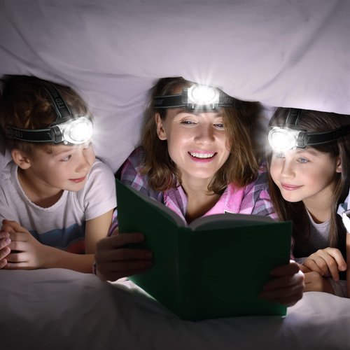 EverBrite 5-Pack LED Headlamp and 2-Pack 2-in-1 Mini Lanterns and Flashlights