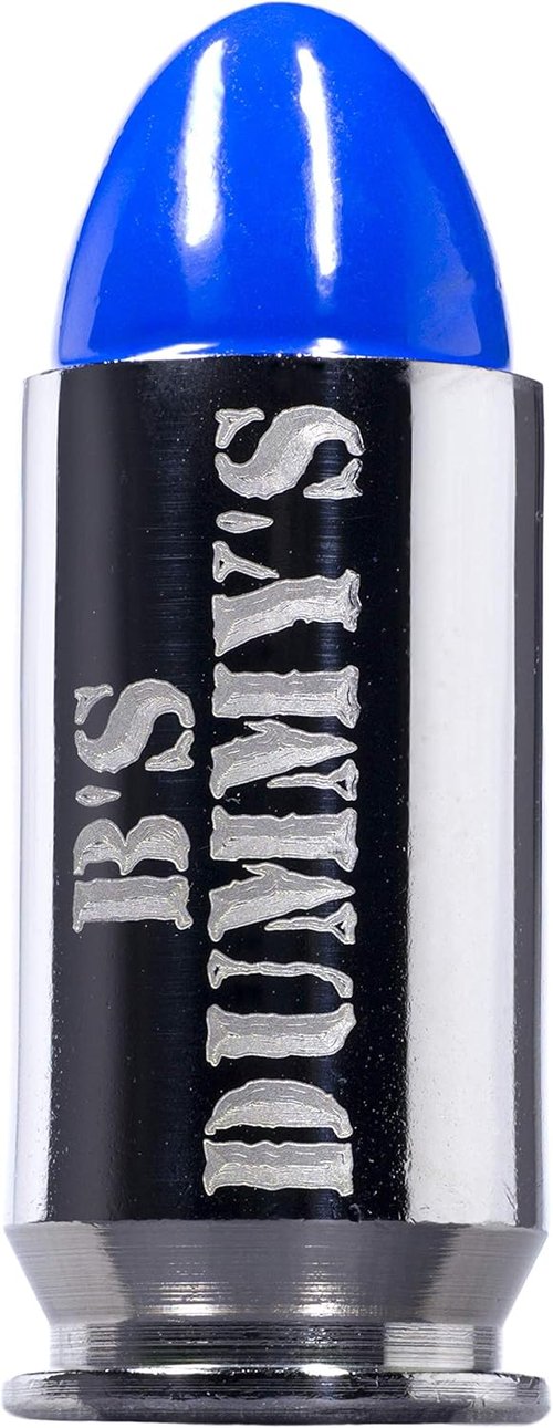 B's Dry Fire Snap Caps ® - Dummy .45 ACP Training Caps (5 Pack) (Blue Nickel)