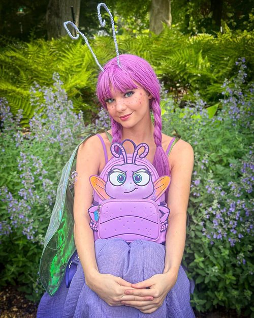 Loungefly Pixar A Bug's Life Princess Dot Cosplay Womens Backpack