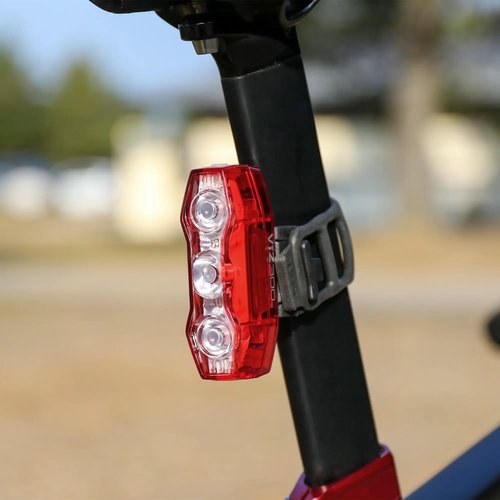 CATEYE AMPP & ViZ USB Rechargeable Bike Light Combo Kit – IPX4 Waterproof High Lumen AMPP Opticube™ LED Headlight & ViZ USB Daytime Safety Light, Visible up to 1 Mile, Fits Road, MTB, Gravel Bikes