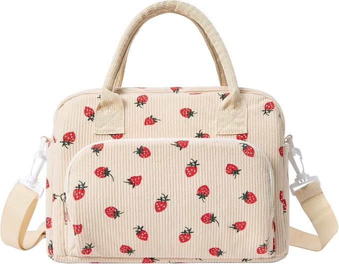 Insulated Lunch Bag for Women Men Large Reusable Lunch Box Adult Leakproof Portable Cooler Tote Bags for Work Picnic