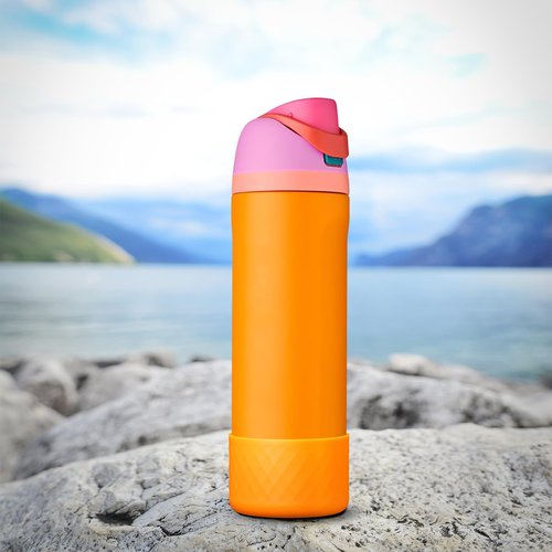 yoelike Silicone Boot for Owala Water Bottle 24 oz, Anti-Slip Protective Sleeve for FreeSip/Twist/Flip, Bottom Bumper Cover for Watter Bottle Accessories