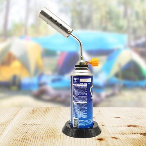 RecDec Butane Canister Holder Tray Base Support Stand Bracket Portable Stabilizer for Cylinder Propane Gas Can Bottle Fuel Cartridge Backpacking Camping Stove Burner