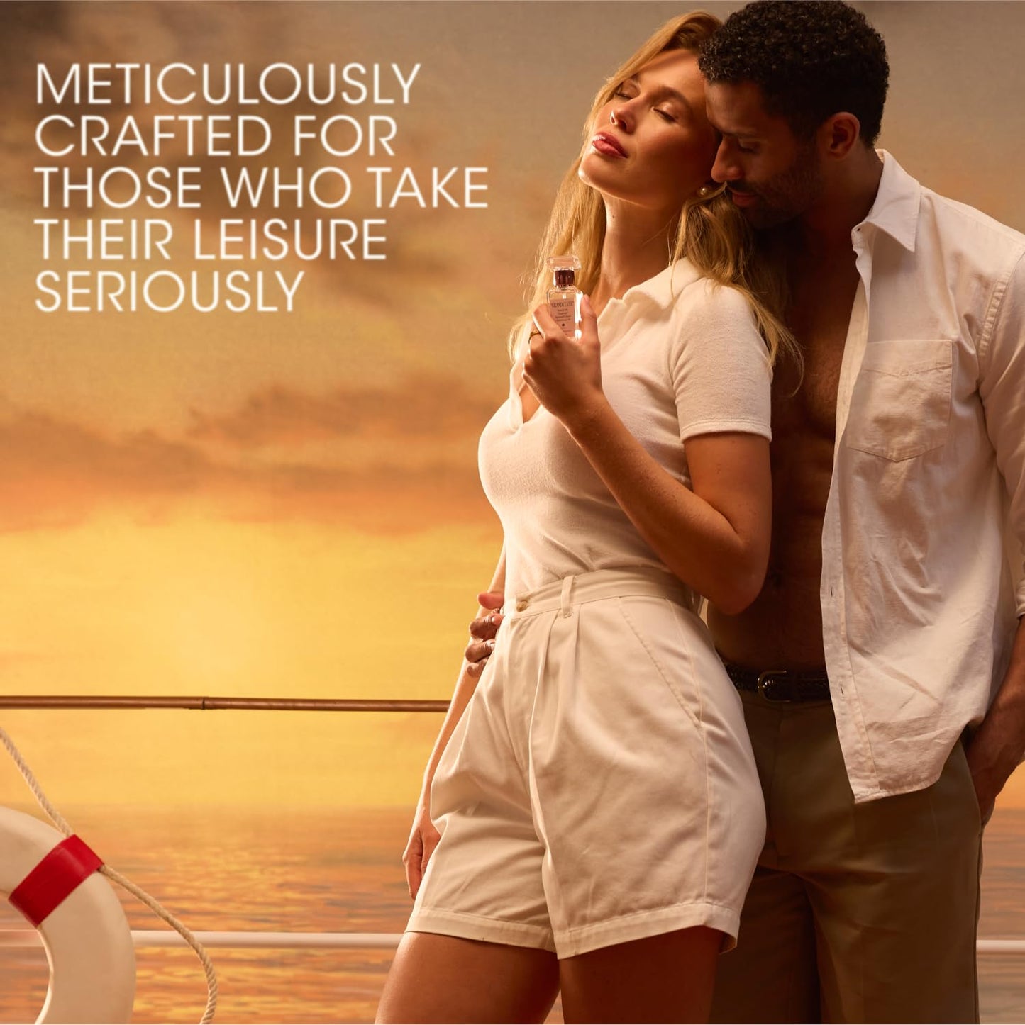 VACATION “GRAND CUVÉE” Eau de Toilette Sunscreen, Amber Vanilla Perfume for Women & Men, Unisex Summer Scent with Argan, Peach, Cedarwood & Vanilla Bean, 1 Fl. Oz.