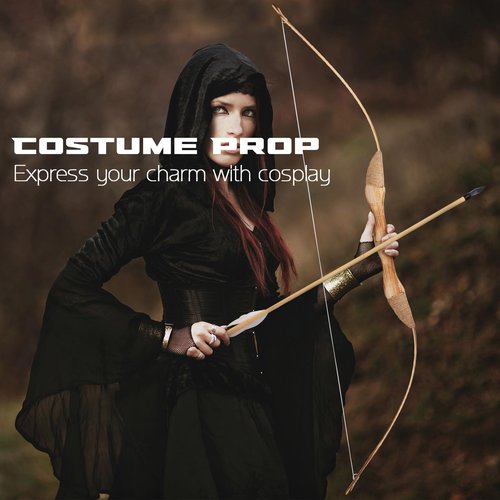 Youth Archery Bow and Arrow Set for Kids, 40" Handmade Wooden Bow and Arrow Prop Costume Cosplay Games Toys, Archery Set with 1 Bows 1 Quivers 5 Feather Arrows, Gifts for Kids Youth Adult Boys Girls