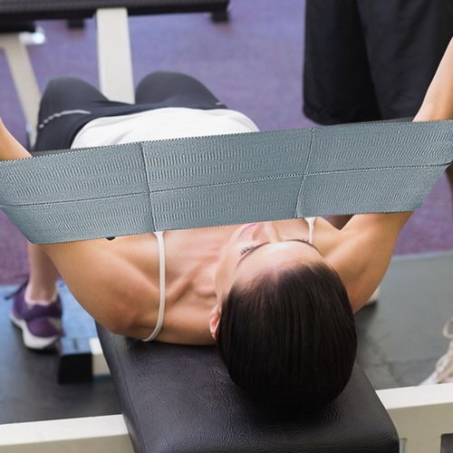 Bench Press Band Sling, Exercise Assistance Workout Band, Power Weight Lifting Training Fitness Increase Strength Push Up Gym Workout for Men and Women (L)