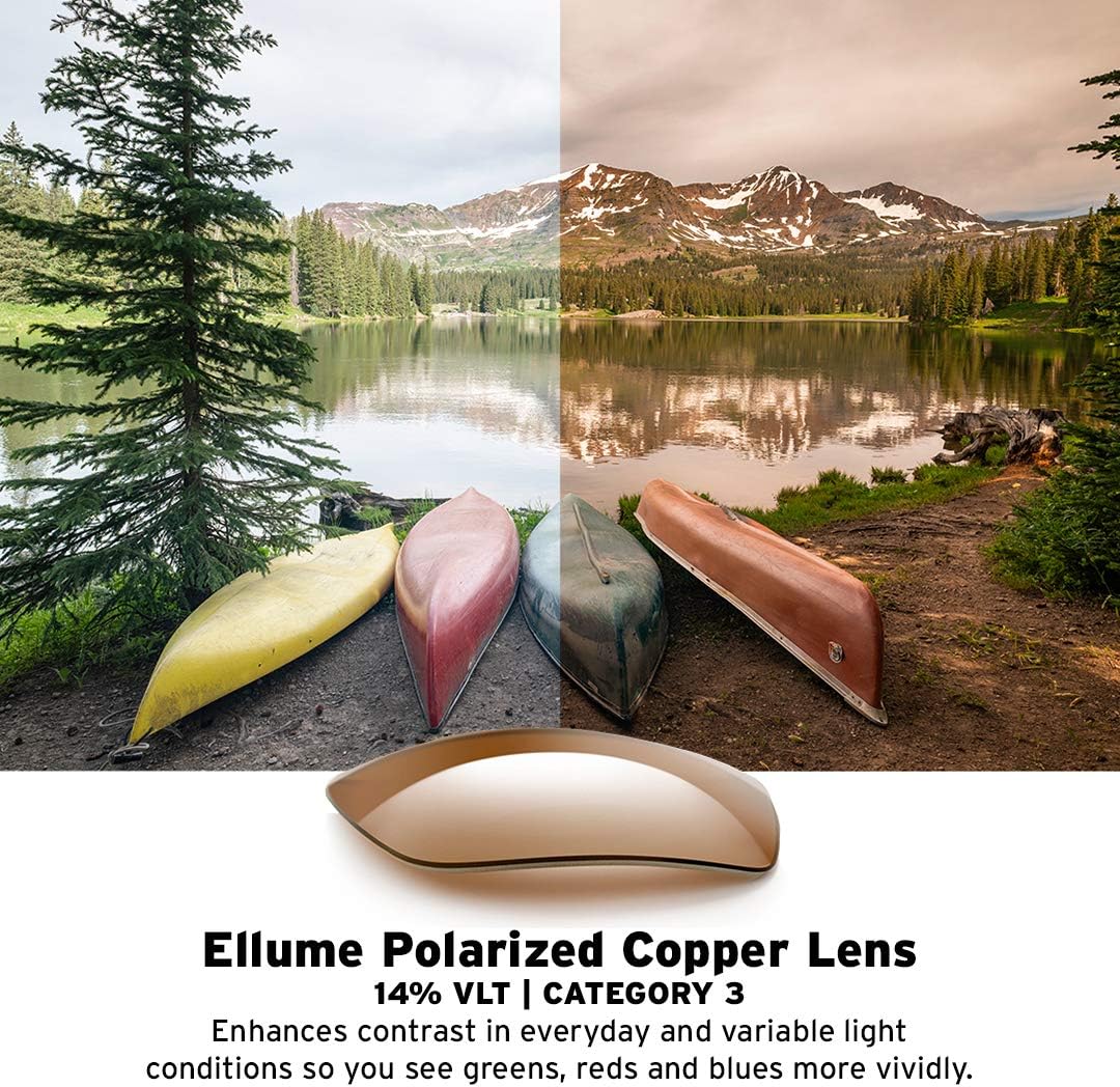 Zeal Optics - Caddis - Sports Sunglasses for Men and Women - Plant-Based Ellume Polarized Sunglasses with Proflex Rubber