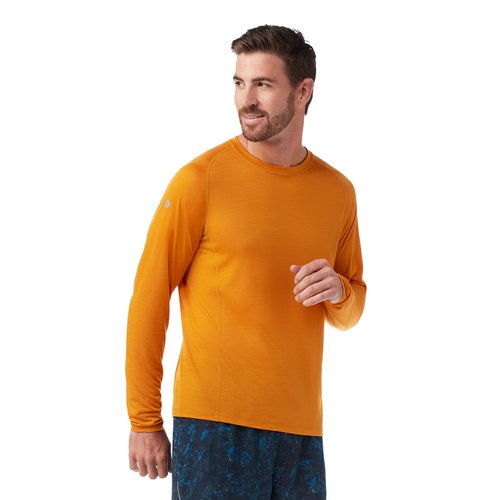 Smartwool Men's Standard Active Ultralite Long Sleeve, Marmalade