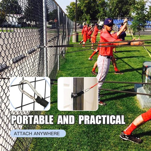 Baseball Softball Resistance Training Bands,Baseball Training Equipment,Baseball Pitching Trainer and Arm Trainer,Softball Training Aid for Pitching Arm Strength Throwing Warm up Stretching