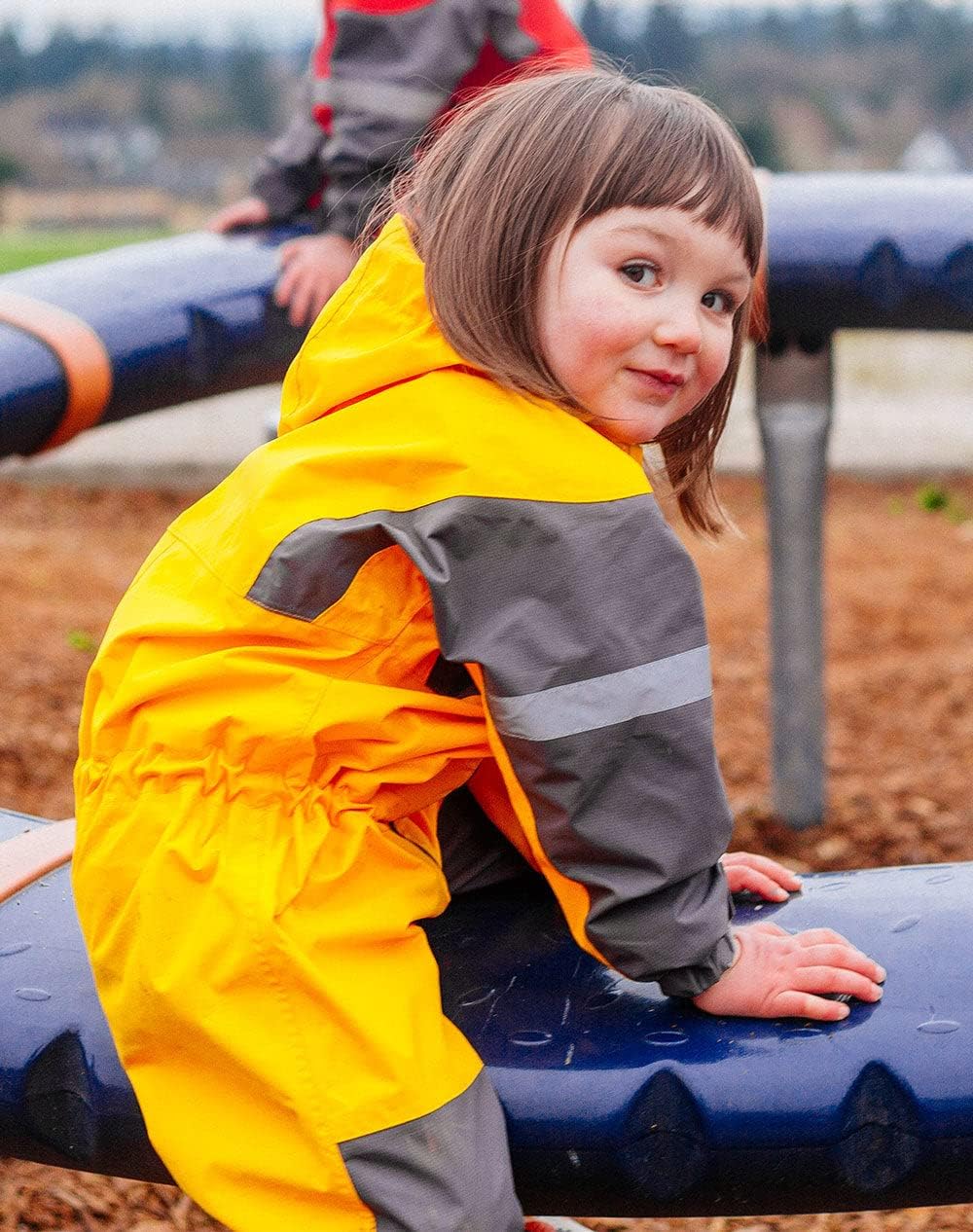 OAKI Rain and Trail Suit - The Ultimate Kids & Toddler Rain Suit for Boys & Girls - Perfect Muddy Buddy Rain Overalls Toddler
