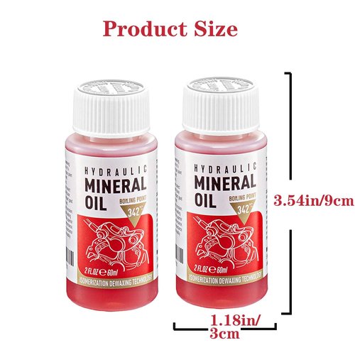 Brake Bleed Kit for Shimano Hydraulic Brakes, ROWYOU Brake Fluid Change Hydraulic Kits, Including High Performance Brake Fluid Mineral Oil 120ml