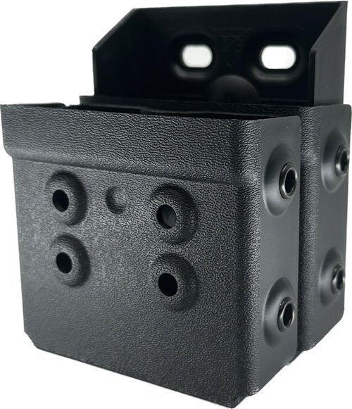 Zero9 Holsters - Model 4062 Double Handcuff Case, Compatible with ASP Ultra Plus and Forged Series Cuffs (Black, Molle Lok)