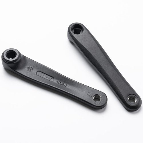 E-Mangue Bicycle Crank Arm 2 Pack, Aluminum Alloy Crank Set for Bafang BBS Mid Motor BBS01 BBS02 BBSHD Electric Bicycle Conversion Kit 170mm