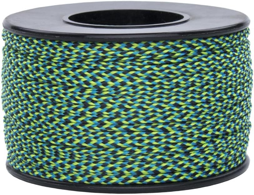 Paracord Planet | Lightweight Nylon Braided Utility Purpose Crafting Nano Cord | 300 FT Spools, 1/32” (0.75mm) Thickness, &