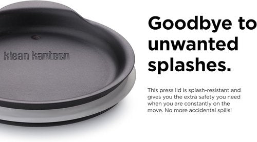 Klean Kanteen Tumbler Lid - Dishwasher-Safe, BPA-Free Lid for Tumblers - Premium Lid Replacement - Black