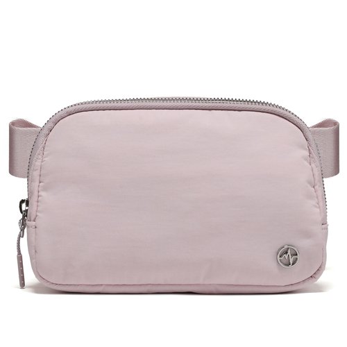 Pander Unisex Belt Bag Fanny Pack for Women with Adjustable Strap, Small Waist Pouch for Workout Running Traveling Hiking. (Pink)