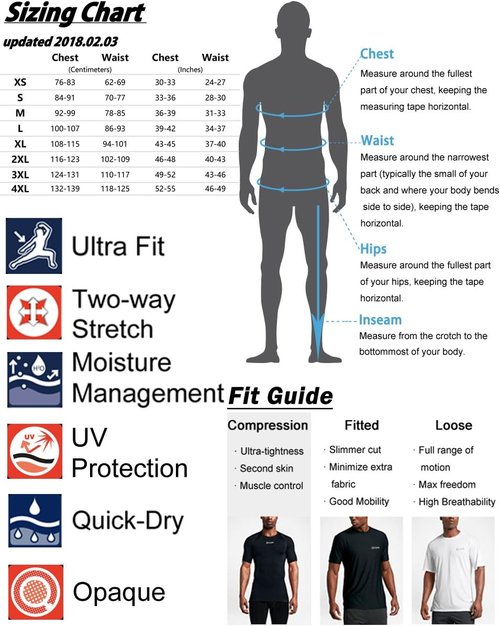 HUGE SPORTS Men's Swim Shirts Long Sleeve UPF 50+ Rash Guard Sun Shirts UV Sun Protection