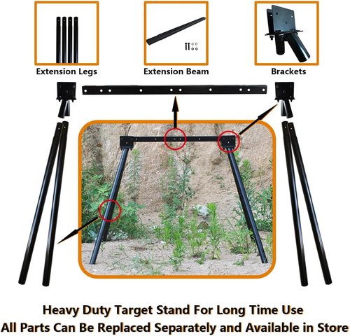 Highwild Steel Target Stand for AR500 Shooting Targets