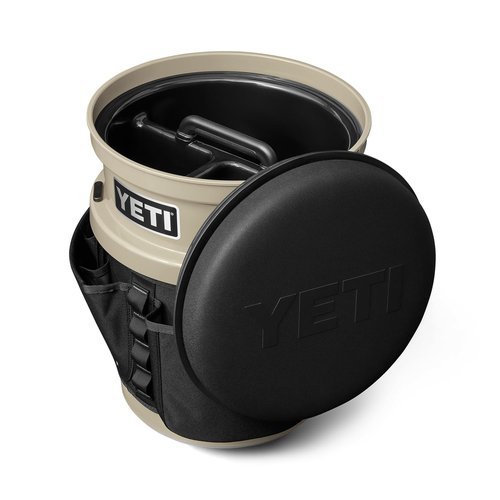 YETI 5 Gallon LoadOut Bucket 360-Degree Swivel Seat, Heavy Duty Foam Cushion for Dove/Duck Hunting, Fishing, Baseball, Gardening and Camping