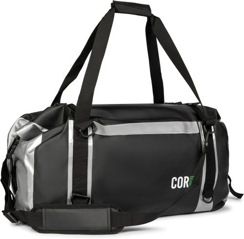 Extra Large Waterproof Duffle Travel Dry Duffel Bag | 60L Heavy Duty Gear Bag with Durable Straps & Handles for Kayaking Paddleboarding Boating Rafting Fishing