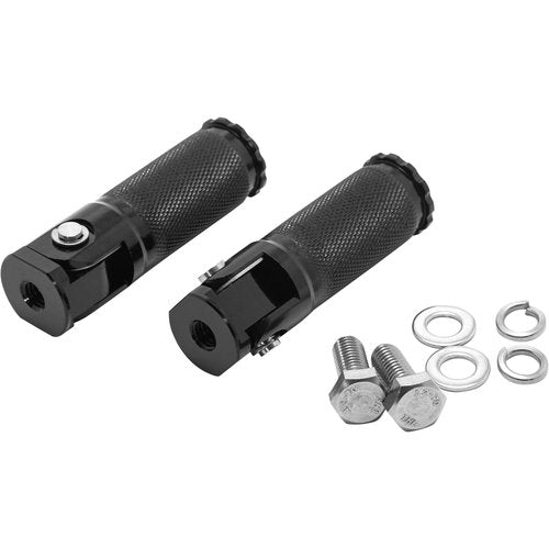 Retrospec Rev Ebike Foot Pegs, Aluminum Retractable Foot Rest Pedals for Electric Bikes Compatible with Retrospec Valen Rev 2 Ebikes