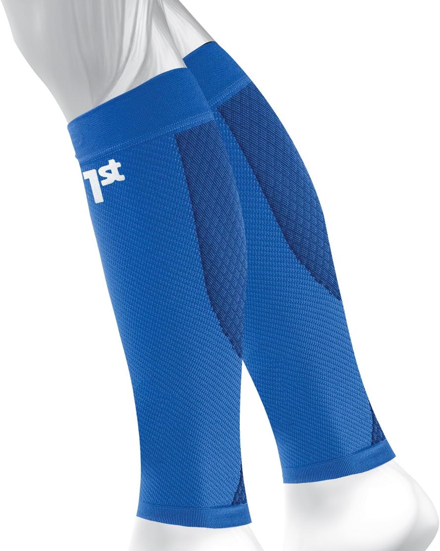 OS1st Calf Compression Sleeves for Men & Women relieves shin splints, leg fatigue and reduces recovery time
