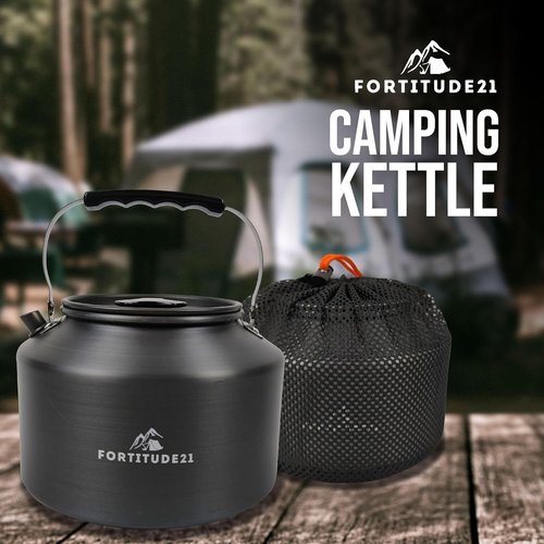 Tea Kettle for Stovetop, 2.2L Teapot for Boiling Water, Camping Kettle for Stove Top, Coffee and Water Kettle for Stovetop Use, Camp Kettle for Tea Brewing