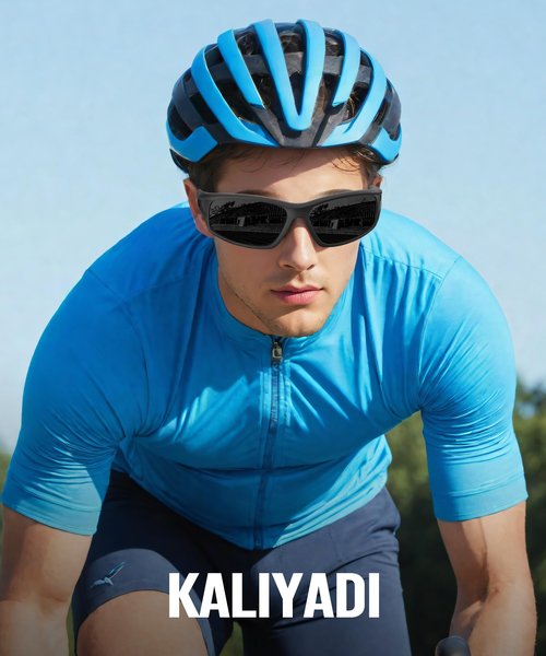 KALIYADI Polarized Sunglasses-Men Sports Sun-Glasses: Mens Sunglasses UV400 Protection for Running Fishing Golf