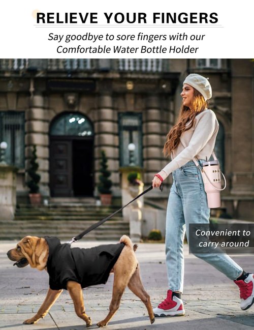 Water Bottle Holder with Strap