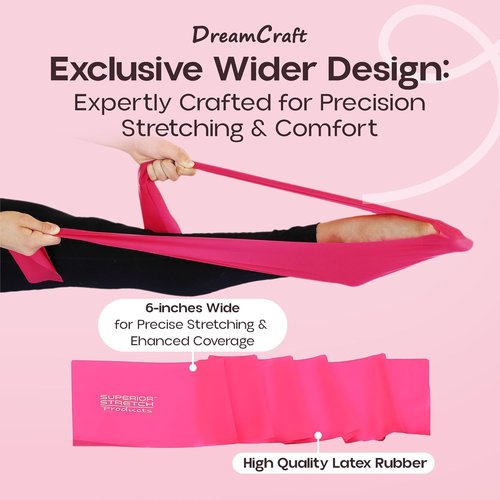 Clover Resistance Bands - Stretch Bands for Dance, Ballet, Gymnastics, Physical Therapy and Fitness Training - Exercise Bands, Resistance Bands for Working Out, 4 Levels of Progressive Resistance
