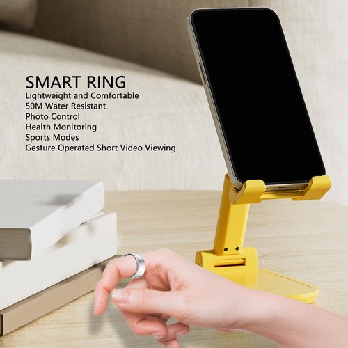 Marhynchus Smart Ring, Wearable Fitness Ring Health Tracker, Sleep Tracking, Heart Rate Fitness (#7)