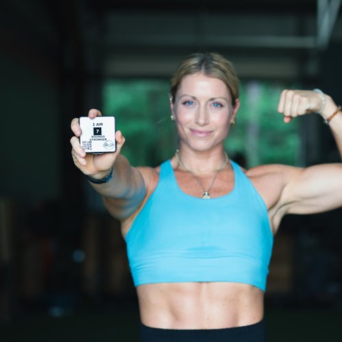Sun Six Sport Magnetic Fitness Counter for Crossfit, Powerlifting, Weightlifting, and Bodybuilding, Used for Motivation Performance.