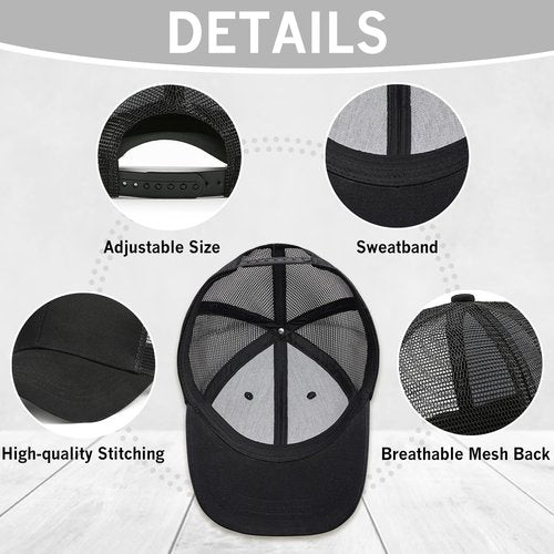 IORTY RTTY Fishing Gifts for Men American Flag Trucker Hat Mens Christmas Birthday Gifts Fishing Hat for Dad Father's Day