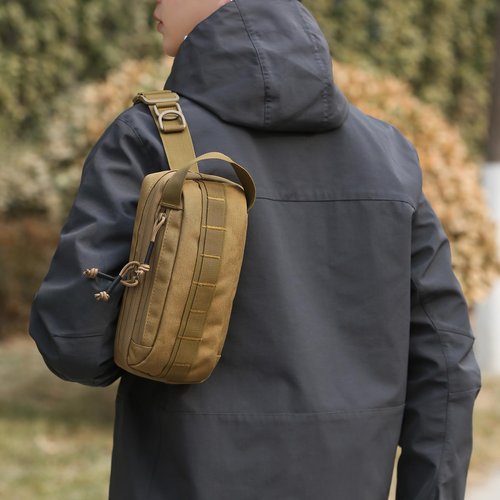 Tactical Ammo Pouch Firearm Ammunition Carrier Bag Tactical Drop Pouch Sub Abdominal Carrying Kit Bag Rifle Carbine Pistol Revolver Ammos Transportation Soft Case Hunting Shooting Fanny Pack