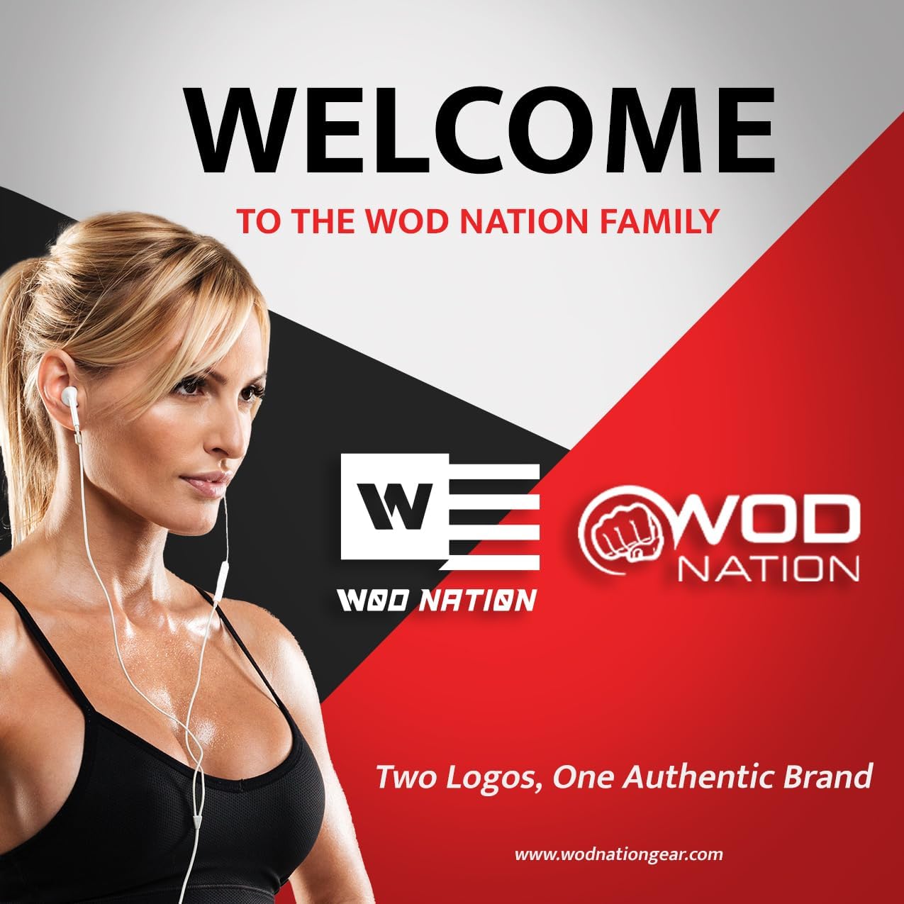 WOD Nation Wrist Wraps for Weightlifting & Strength Training – Professional Gym Straps w/Thumb Loop for Men & Women