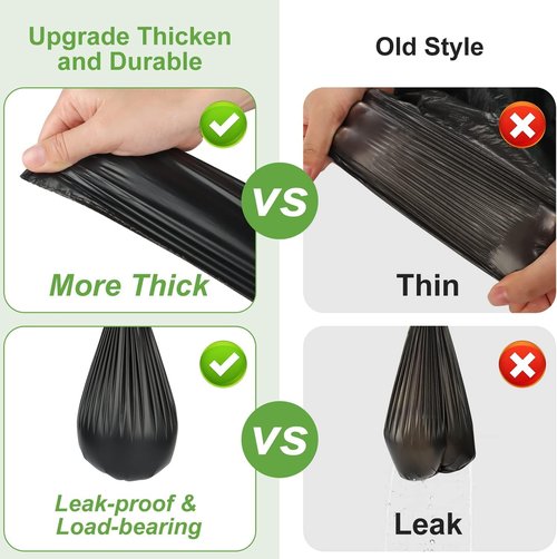 Portable Toilet Bags - LITFP 25 Count Biodegradable Toilet Waste Bags 8 Gallon Porta Potty, Thickened Compostable Camping for Portable Potty Bucket Toilet Camping Adults Car Travel