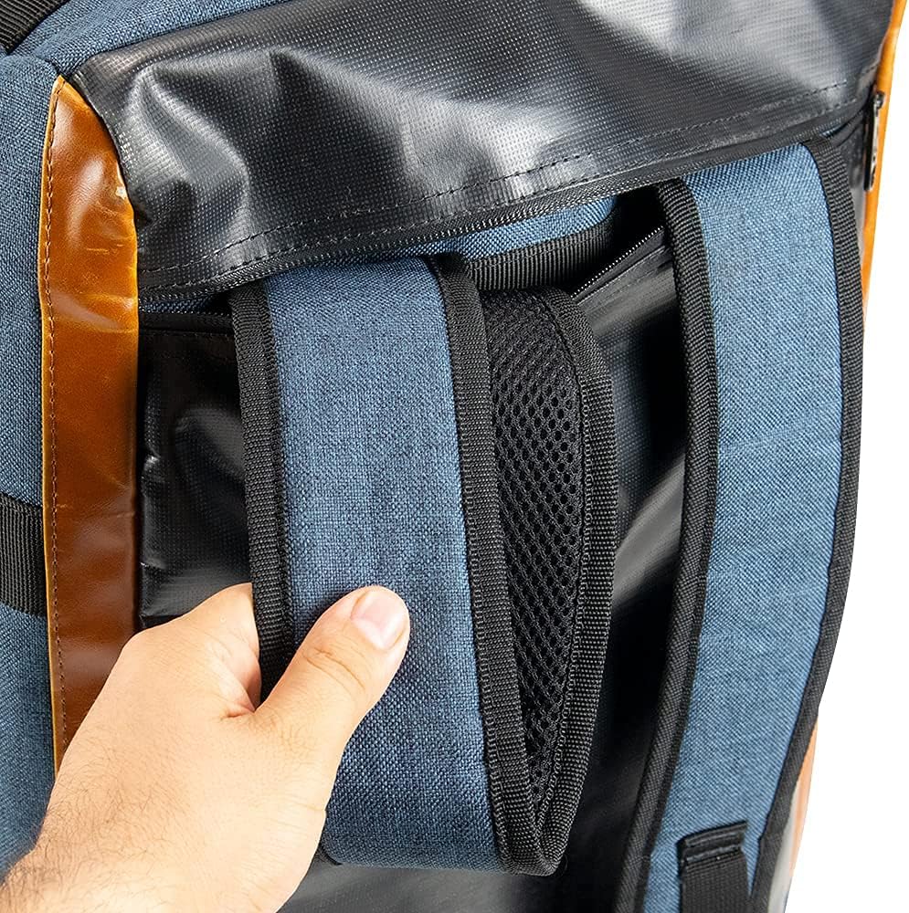 Skunk Hybrid Backpack/Duffle - Smell Proof - Weather Resistant - With Combo Lock US PATENT NUMBER : D819327