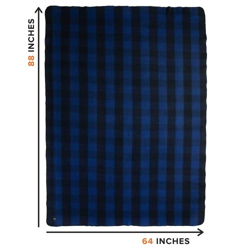 Arcturus Blue Buffalo Wool Blanket and Carry Straps Bundle