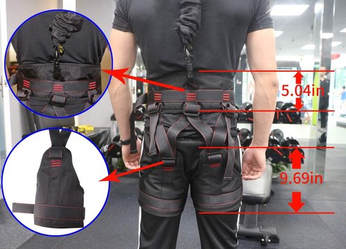 DASKING Pro Yoga Resistance Band - Heavy Duty Bungee Cord for Home Gym, Pilates & Agility Training (4 Weight Classes)