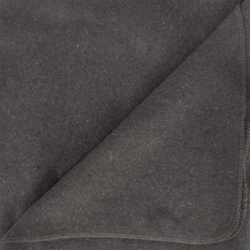MediTac Grey Warm Wool Fire Retardant Blanket, 62" x 80" (52% Wool) - US Military Style